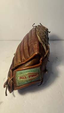 Vintage All Pro Leather Baseball Fielders Glove